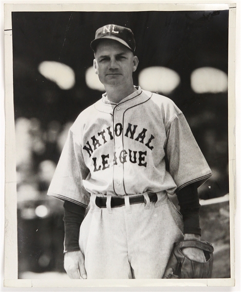 1934 Max Carey Brooklyn Dodgers Original 8"x 10" Photo
