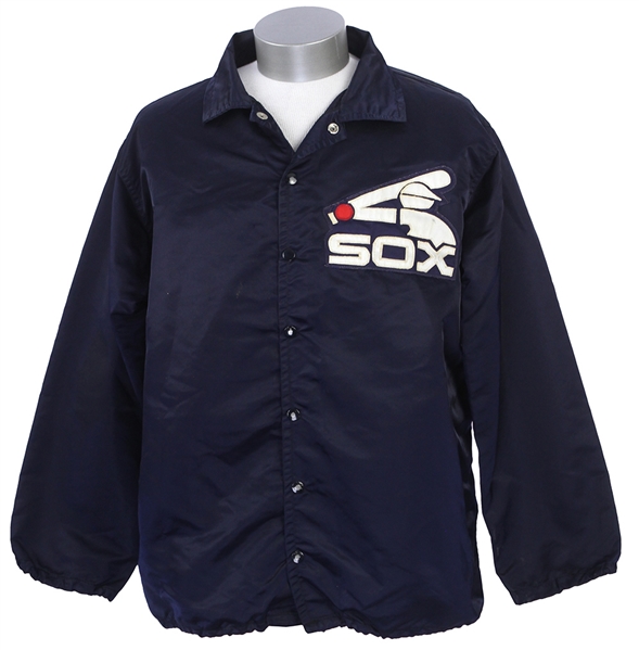 1976-77 Chicago White Sox Game Worn Jacket (MEARS LOA)