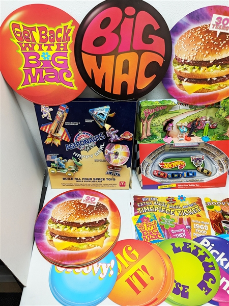 1980s-1990s Fast Food Display Items (Lot of 75+)