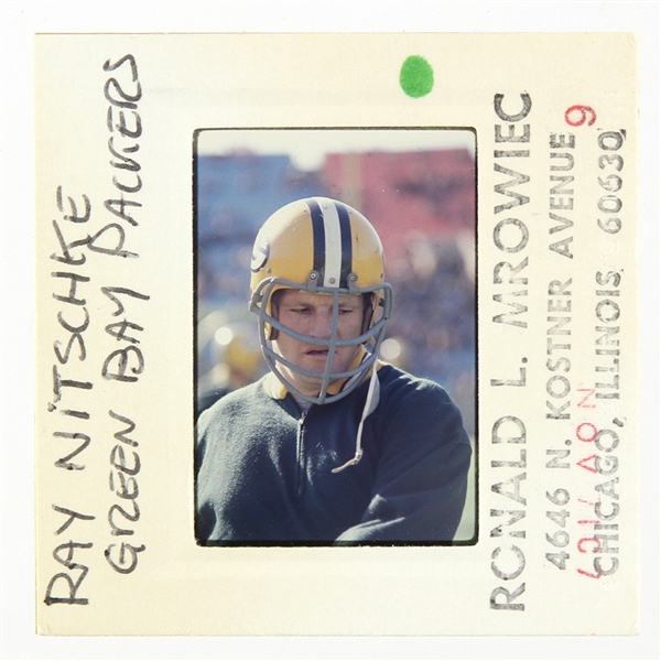 1950-1960’s Ray Nitschke Green Bay Packers 2” Ektachrome Transparency Slide
