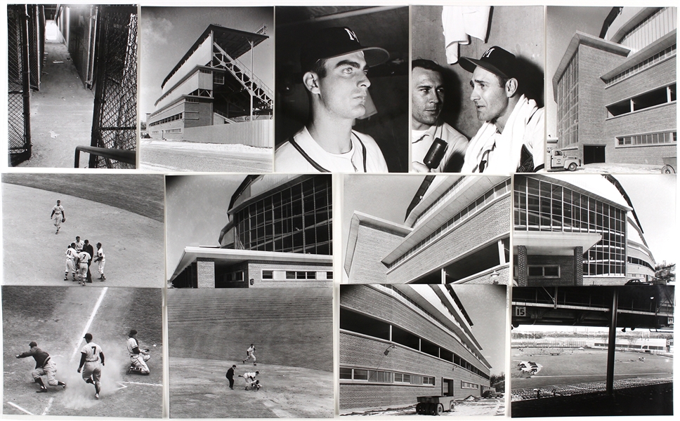 1953-1965 Milwaukee Braves 8”x 10” B&W and Color Photos (Lot of 2,000+)