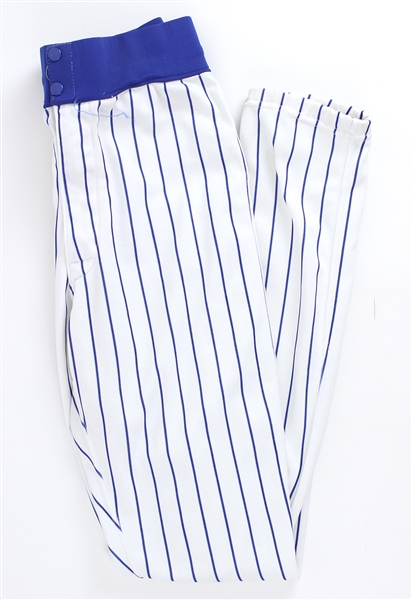 1988 Lee Smith Chicago Cubs Signed Home Uniform Pants (MEARS LOA/JSA)