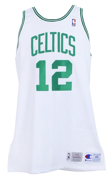 1994-95 Dominique Wilkins Boston Celtics Game Worn Home Jersey (MEARS A5)