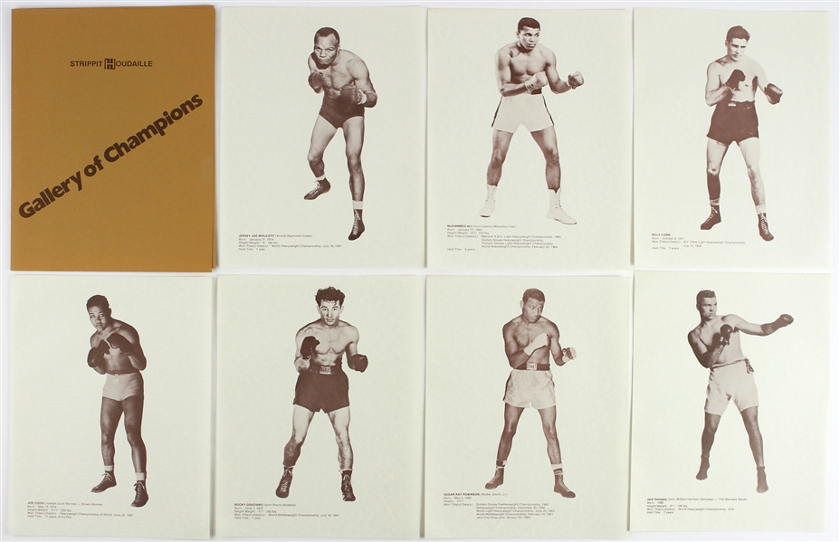 1970s Strippit-Houdaille Complete Set (7) W/ Original Presentation Folder