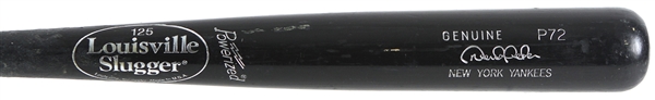 2006-07 Derek Jeter New York Yankees Louisville Slugger Professional Model Game Used Bat (MEARS A8.5 & PSA/DNA GU 6) Likely Alex Rodriguez Use
