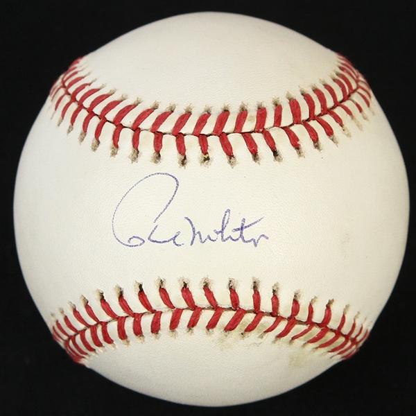 1993 Paul Molitor Toronto Blue Jays Autographed World Series Baseball (MEARS LOA/JSA)
