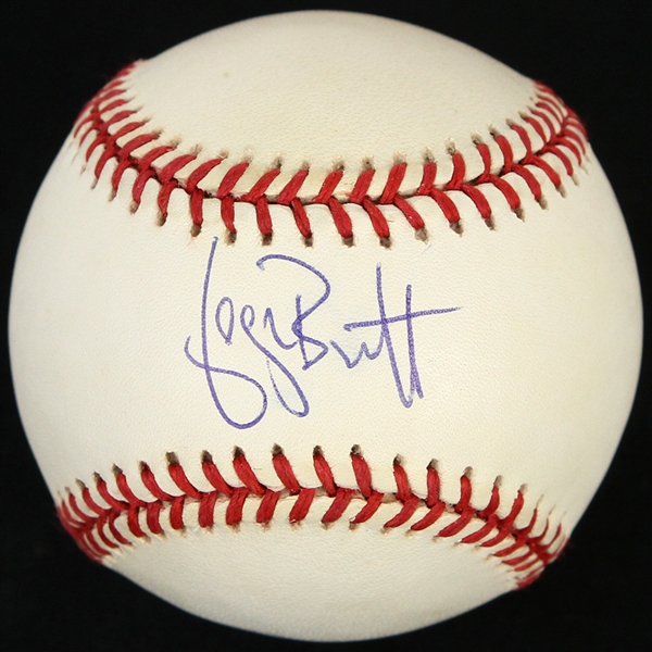 1984-1994 George Brett Kansas City Royals Autographed OBAL Baseball (MEARS LOA/JSA)