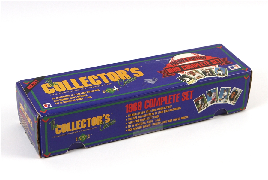 1989 Upper Deck Baseball Card Sealed Complete Factory Set