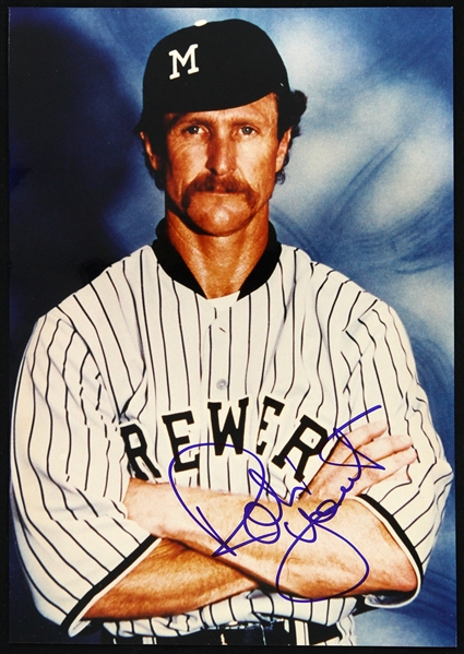 1974-1993 Robin Yount Milwaukee Brewers Signed 8"x 10" Photo (JSA)