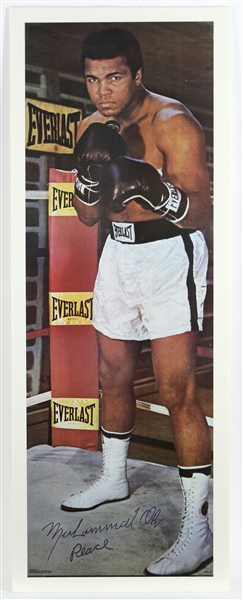 1973 Muhammad Ali 12"x 36" Poster 