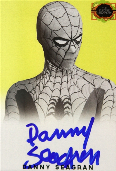 1974-77 Danny Seagren Spiderman Signed LE Trading Card (JSA)