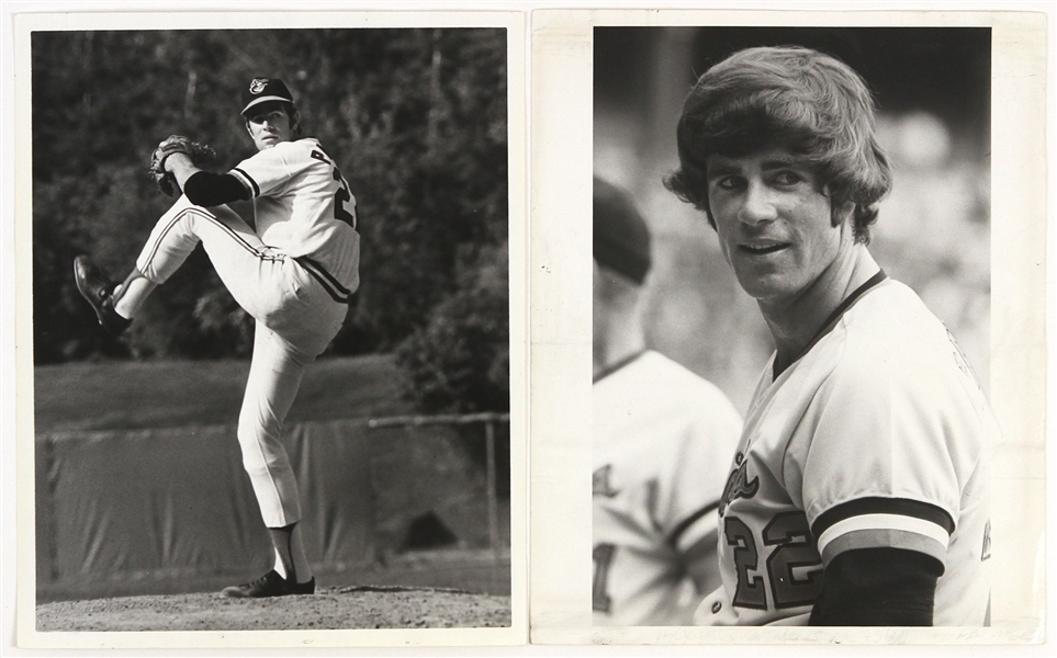 1971-1973 Jim Palmer Baltimore Orioles Original 8"x 10" Photos