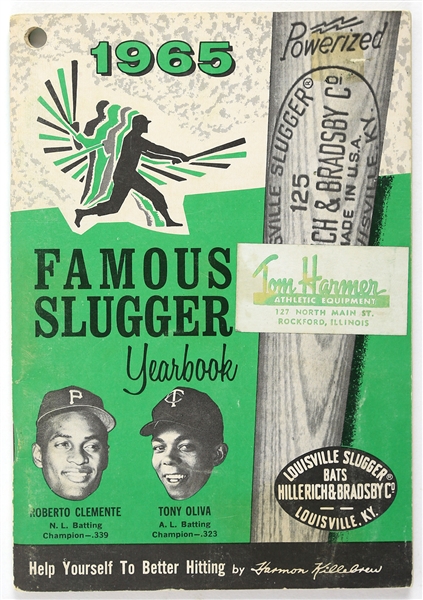 1965 Famous Slugger Yearbook by Hillerich & Bradsby Co. 