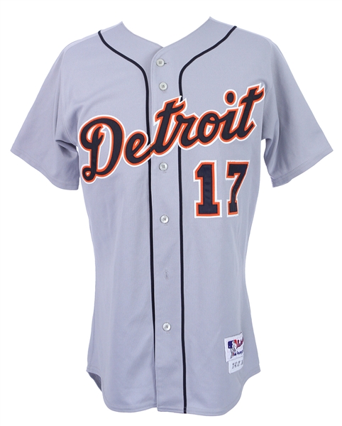 2007 Rafael Belliard Detroit Tigers Game Worn Jersey (MEARS LOA)