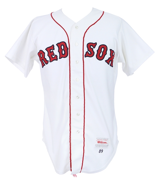 1989 Rob Murphy Boston Red Sox Game Worn Jersey (MEARS LOA)