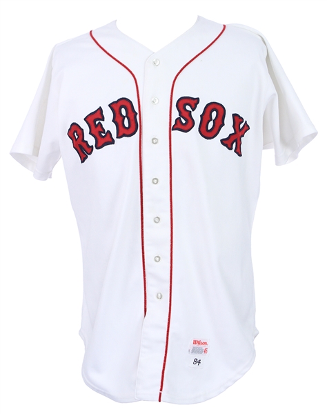 1984 Bob Stanley Boston Red Sox Autographed Game Worn Jersey (MEARS LOA/JSA)