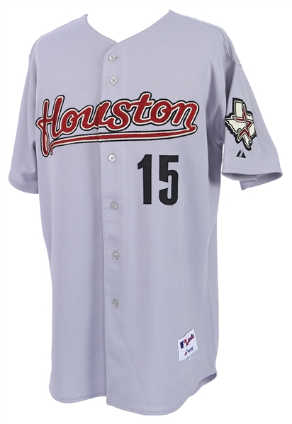 2007-2009 Cecil Cooper Houston Astros Game Worn Jersey (MEARS LOA)