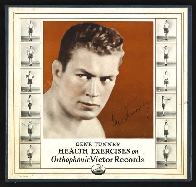 1927 Gene Tunney Health Exercises on Orthophonic Victor Records 