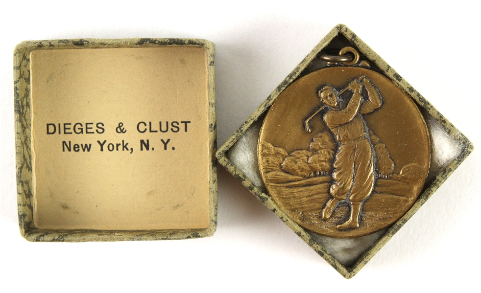 1920s "Hole-in-One" U.S. 1 1/4" Golf Medal 