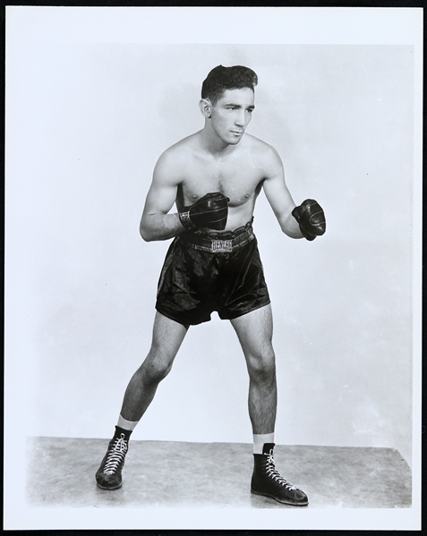 1940-1960 Willie Pep Boxing Champion Original 8x10 B&W Photo