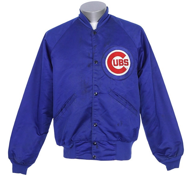 1980s Chicago Cubs Game Worn Starter Jacket (MEARS LOA)