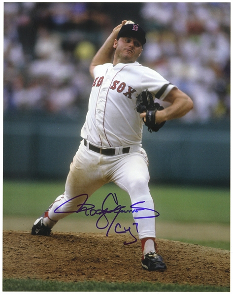 1984-1996 Roger Clemens Boston Red Sox Signed 11"x 14" Photo (JSA)