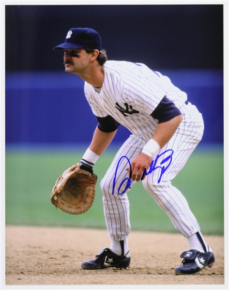 1982-1995 Don Mattingly New York Yankees Signed 11"x 14" Photo (JSA)