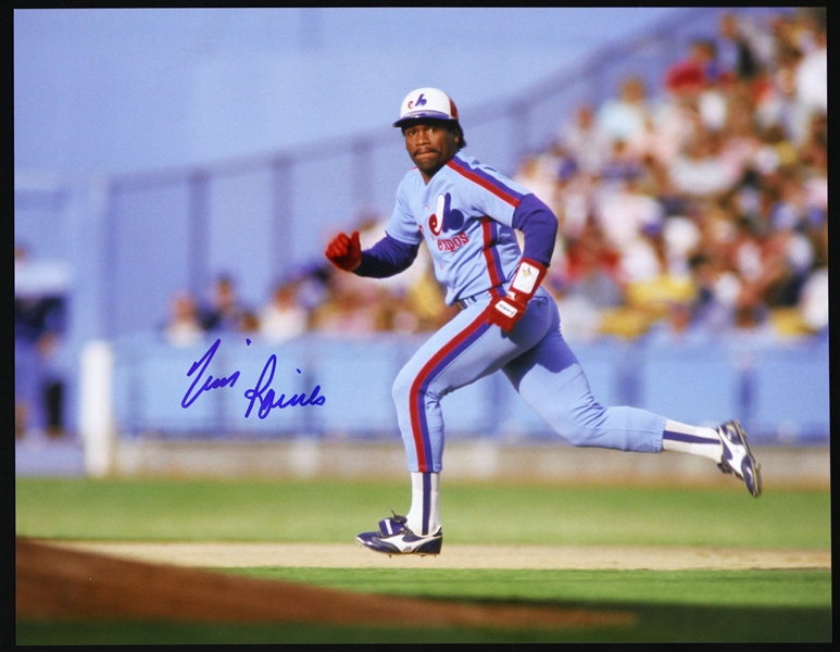 1979-1990 Tim Raines Montreal Expos Signed 11"x 14" Photo (JSA)