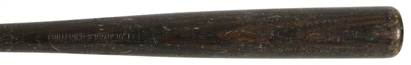 1977 Derrel Thomas San Francisco Giants H&B Louisville Slugger Professional Model Game Used Bat (MEARS LOA)
