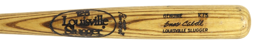 1981 Enos Cabell San Francisco Giants Louisville Slugger Professional Model Game Used Bat (MEARS LOA)