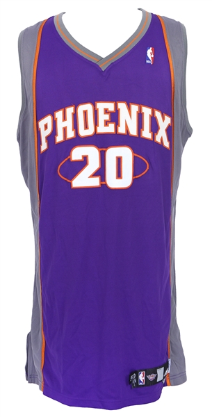 2006-07 Jumaine Jones Phoenix Suns Game Worn Road Jersey (MEARS LOA)