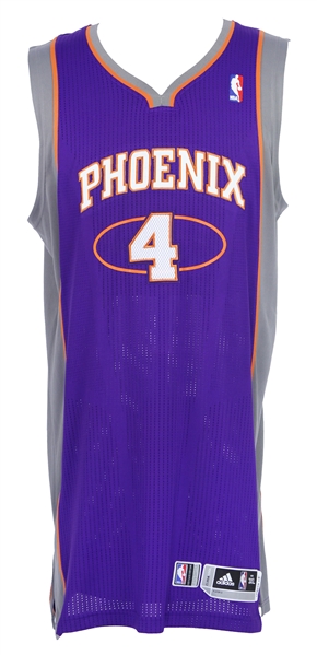 2010-13 Marcin Gortat Phoenix Suns Game Worn Road Jersey (MEARS LOA)