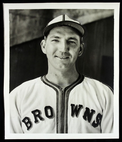 1940s Mike Chartack St. Louis Browns Original George Dorrill 8"x 10" Photo 