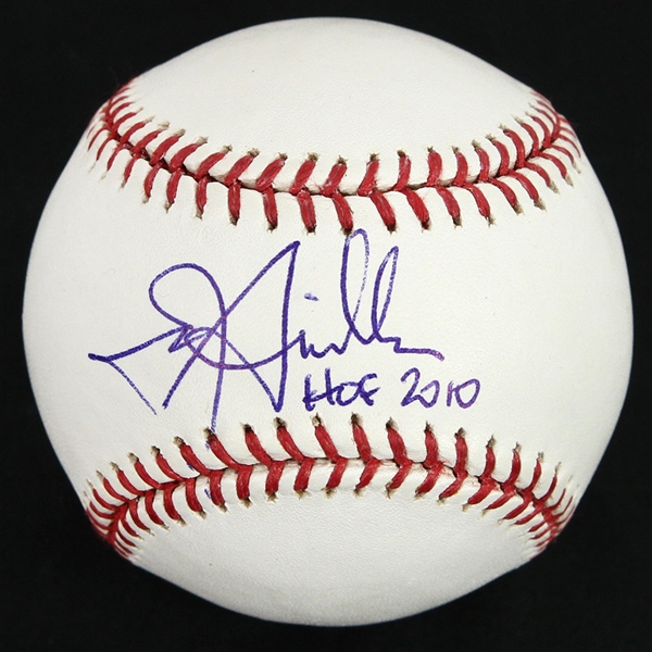 2010 Jon Miller San Francisco Giants Broadcaster Signed OML Selig Baseball (JSA)