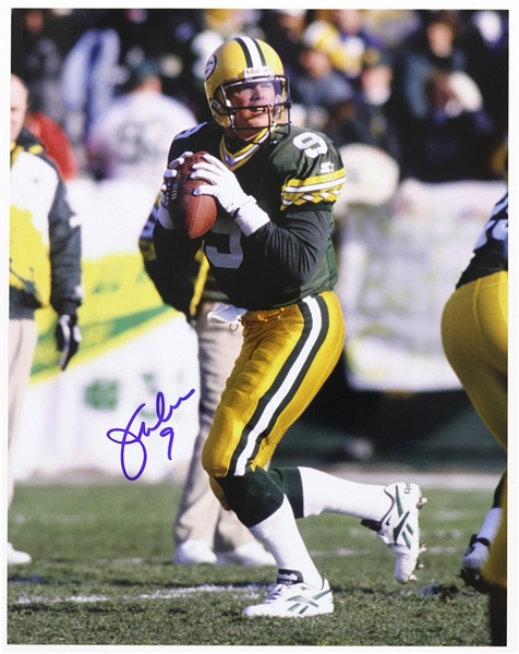 1995-1996 Jim McMahon Green Bay Packers Signed 11"x 14" Photo (JSA)
