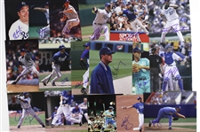 1970s-2000s Kansas City Royals Signed 8”x 10” Photos Including Willie Wilson, Gary Gaetti, Bob Melvin, and more (Lot of 90+)(JSA)