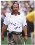 1992-1998 Mike Holmgren Green Bay Packers Signed 11"x 14" Photo (JSA)