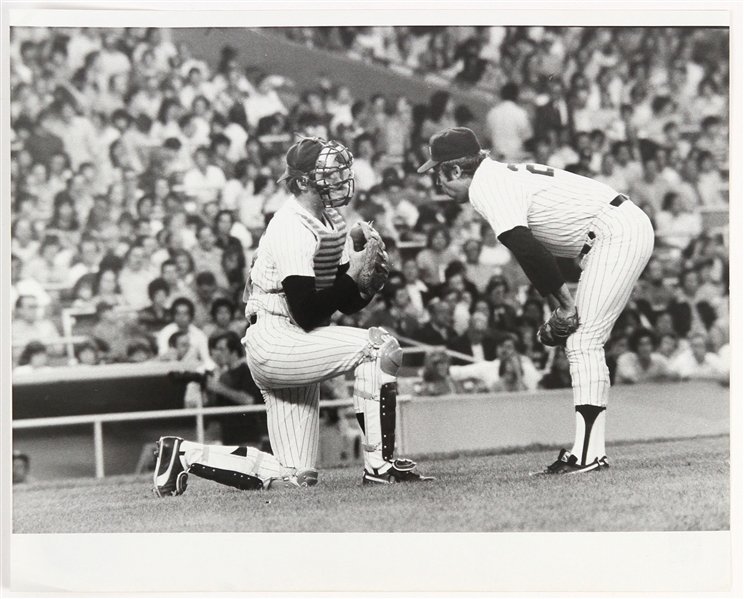 1976 Fran Healy New York Yankees Original 8"x 10" Photo 