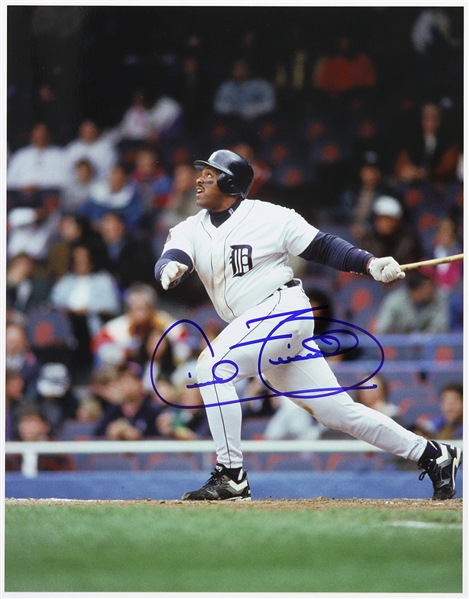 1990-1996 Cecil Fielder Detroit Tigers Signed 11"x 14" Photo (JSA) 