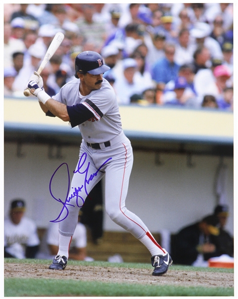 1972-1990 Dwight Evans Boston Red Sox Signed 11"x 14" Photo (JSA)