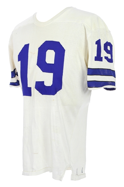 1970s (early) Dallas Cowboys #19 Home Jersey (MEARS LOA)