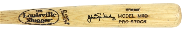 2000s Johan Santana Minnesota Twins Signed Louisville Slugger Professional Model Bat (MEARS LOA/JSA)