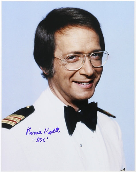 1977-1987 Bernie Kopell The Love Boat Signed 11"x 14" Photo (JSA)