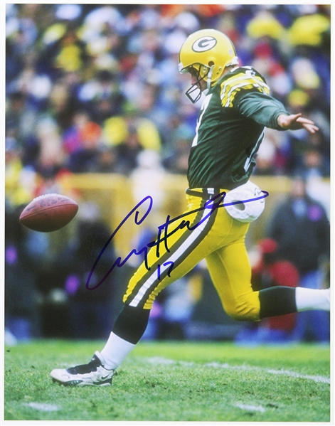 1993-1997 Craig Hentrich Green Bay Packers Signed 11"x 14" Photo (JSA)