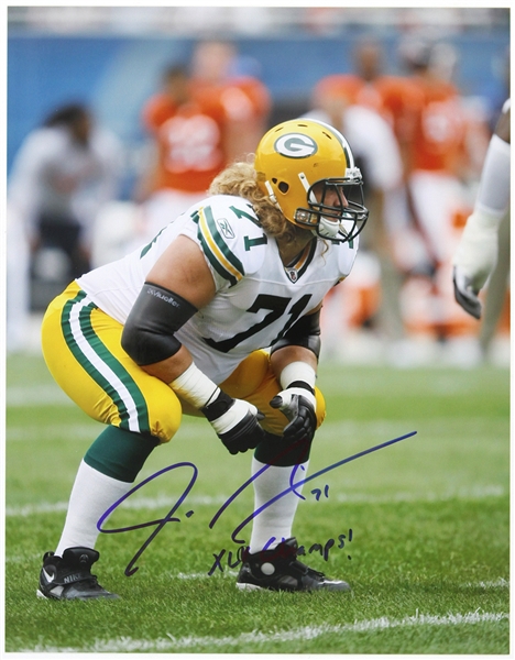 2008-2015 Josh Sitton Green Bay Packers Signed 11"x 14" Photo (JSA)