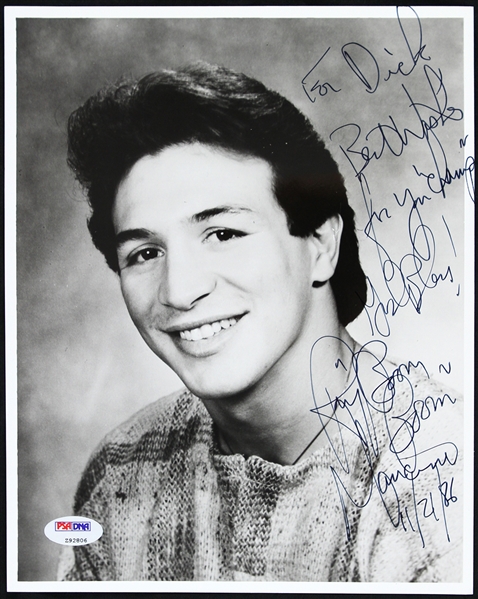 1986 Ray "Boom Boom" Mancini Signed 8"x 10" Photo (PSA/DNA)