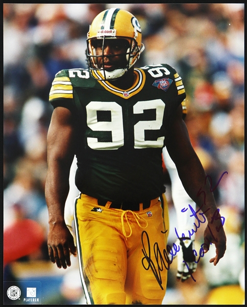 1990s Reggie White Green Bay Packers Signed 8" x 10" Photo (JSA)