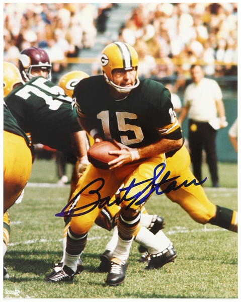 2000s Bart Starr Green Bay Packers Signed 8" x 10" Photo (JSA)