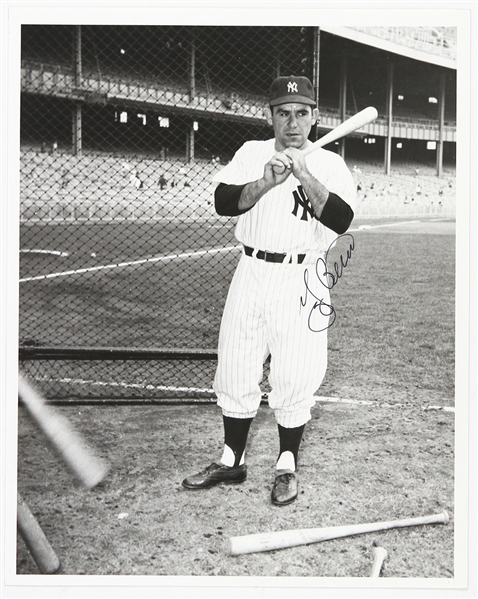 1990s Yogi Berra New York Yankees Signed 8" x 10" Photo (JSA)