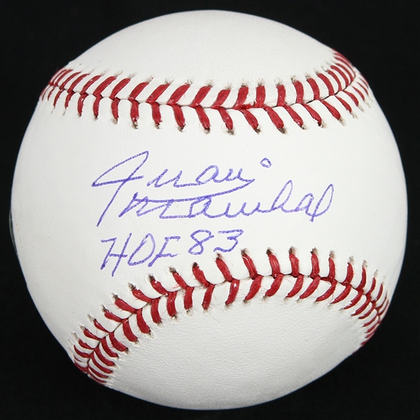 2014 Juan Marichal Autographed OMLB Baseball (JSA) (MEARS LOA)